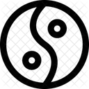 Yin Yang Symbol Religion Tao Yin Yang Taoism Culture Symbol Culture Line Icon