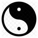 Yin Yang Spa Symbol Religious Sign Icon