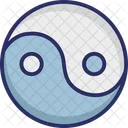 Yin Yang Taoism Daoism Icon