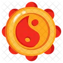 Ying Yang Chinese New Year Icon