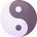 Yin Yang Chines China Ícone