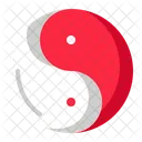 Yin Yang Taoismo China Ícone