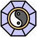 Yin Yang Religiao Culturas Ícone