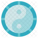 Medicina Alternativa Yin Yang Chines Ícone