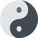 Yin Yang Taoismo China Ícone