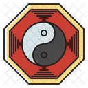 Yin Yang Religiao Simbolo Ícone