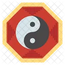 Yin Yang Religiao Simbolo Ícone