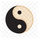 Yin Yang Chines Religiao Ícone