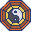Yin Yang Chines China Ícone