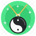 Yin Yang Locket Yin Yang Pendant Ornament Icon