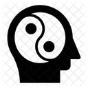 Yin Yang Psychology Mental Health Mental Wellness Icon