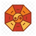 Yin Yang Taoism Yang Icon