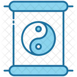 Yin Yang Scroll  Icon