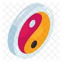 Yin Yang Sign Yin Yang Symbol Chinese Philosophy Icon