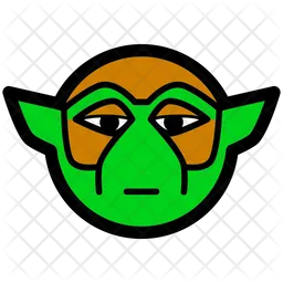 Yoda Emoji Icon