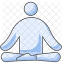 Yoga Meditation Mindfulness Icon