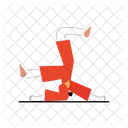 Yoga Poses Character Icon