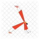 Yoga Poses Character Icon