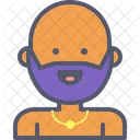 Yoga Amulet Beard Icon