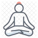 Meditation Yoga Buddha Pose Icon