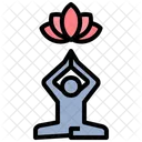 Relaxation Meditation Yoga Icon