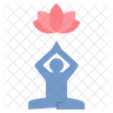 Relaxation Meditation Yoga Icon