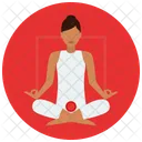 Chakra Root Meditation Icon