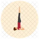 Supported Shoulder Stand Icon