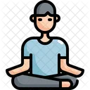 Meditate Meditation Activity Icon