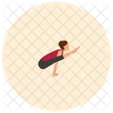 Firefly Yoga Pose Icon