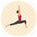 Lunge Arm Extended Icon