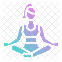 Meditation Yoga Wellness Icon