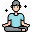 Yoga Meditation Exercise Icon