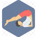 Yoga Exercise Pose Icon