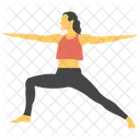 Yoga Exercise Physical Services Icon
