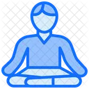 Yoga Relax In Home Icon