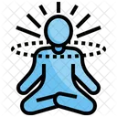 Yoga Meditation Medication Icon