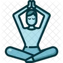 Yoga Wellness Meditation Icon