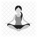 Yoga Meditation Mind Icon