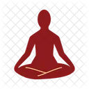 Yoga Exercise Meditation Icon
