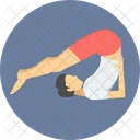 Yoga Exercise Gym Icon