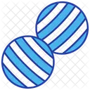 Yoga Ball Ball Fitness Icon
