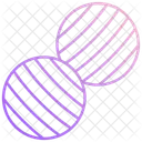 Yoga Ball Ball Fitness Icon
