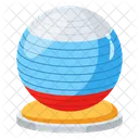 Yoga Ball Stability Ball Fitness Ball Icon