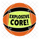 Yoga Ball Fitness Workout Icon
