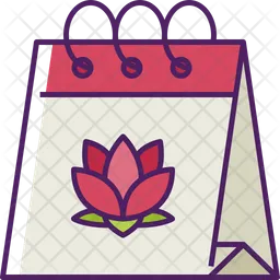 Yoga Calendar  Icon
