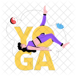 Yoga Day  Icon