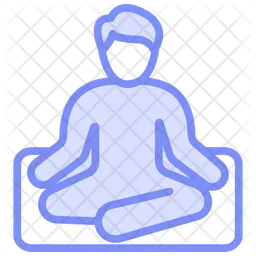 Yoga-duotone  Icon