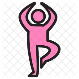 Yoga Exercise  Icon