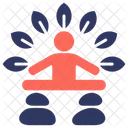 Yoga Exercise Meditate Icon